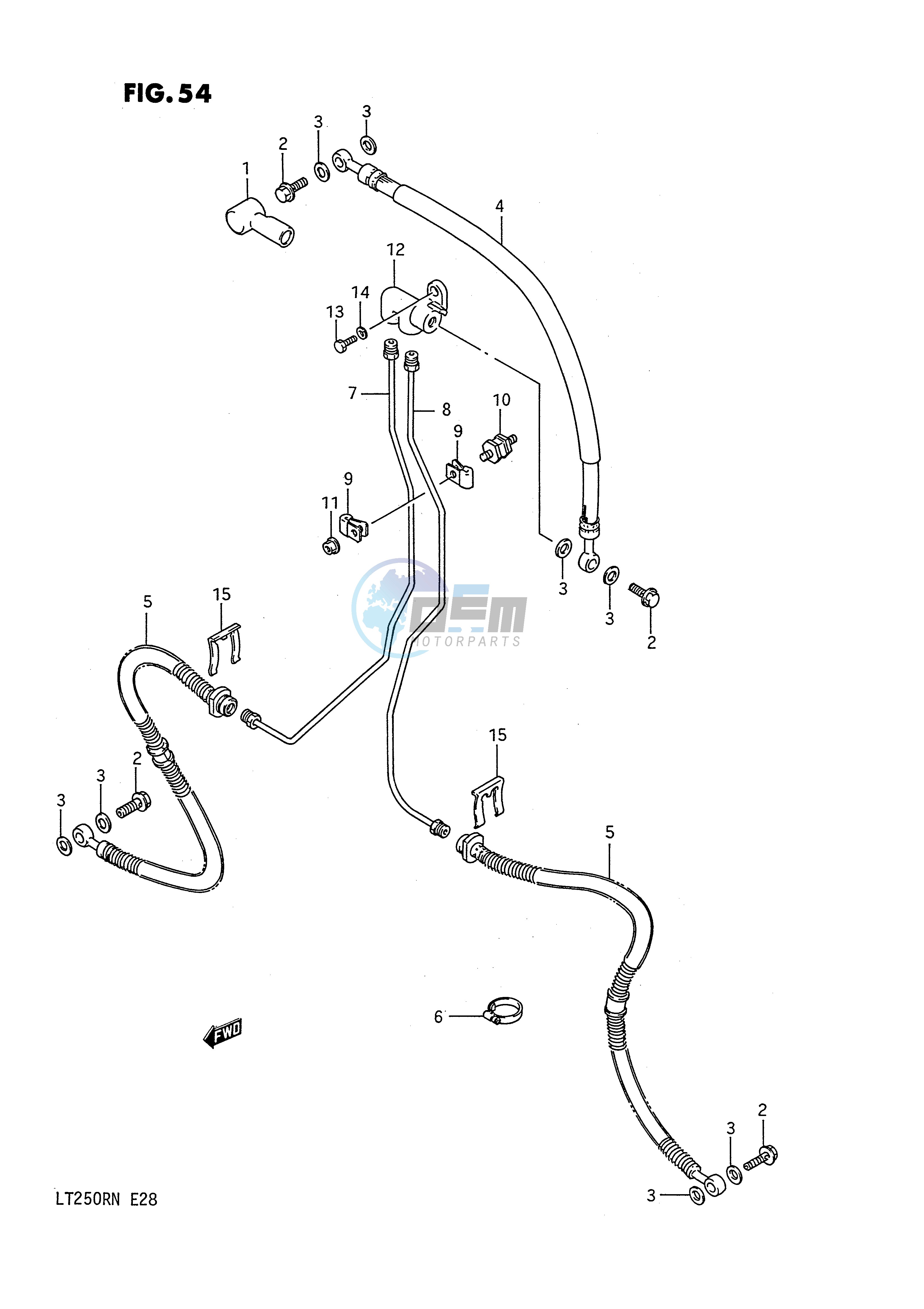 FRONT BRAKE HOSE