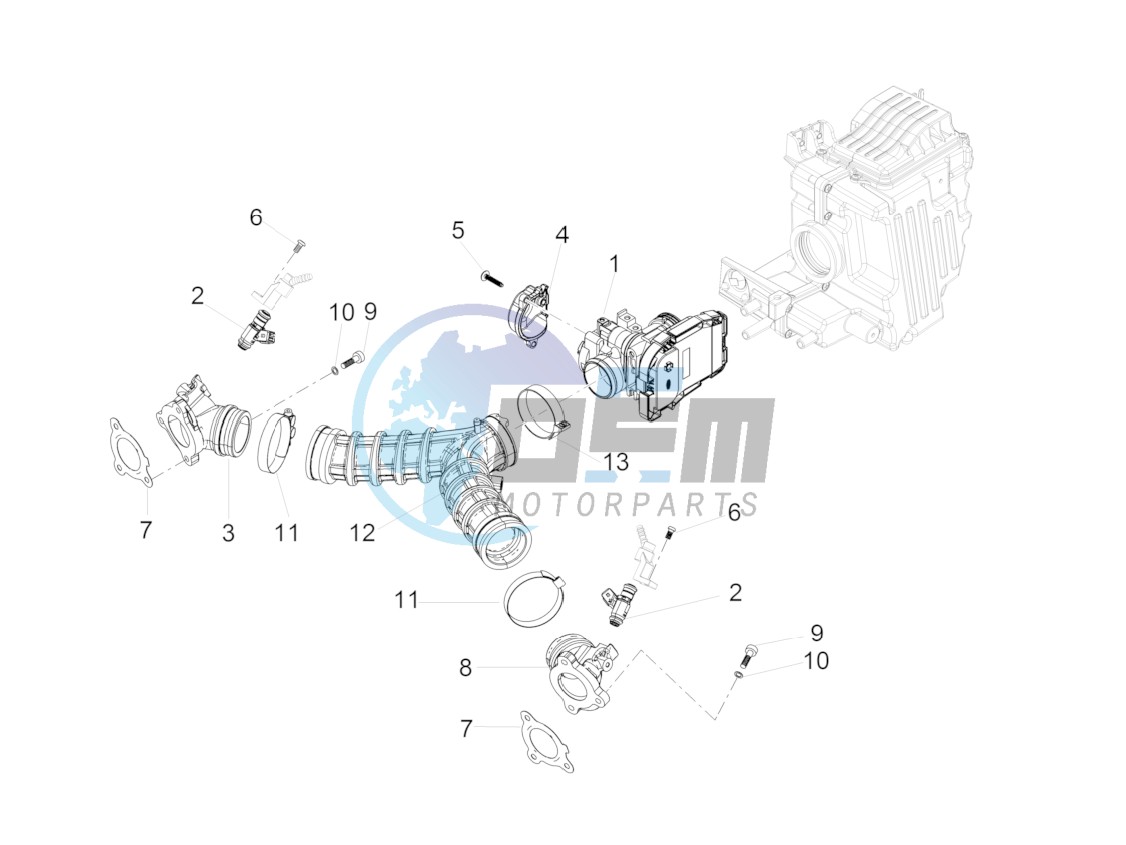 Throttle body