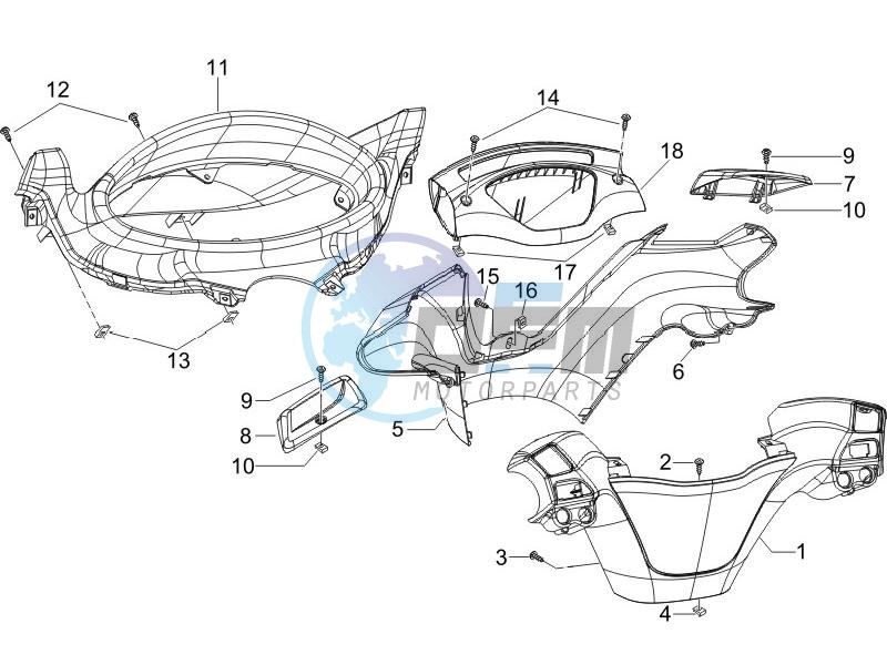 Anti-percolation system