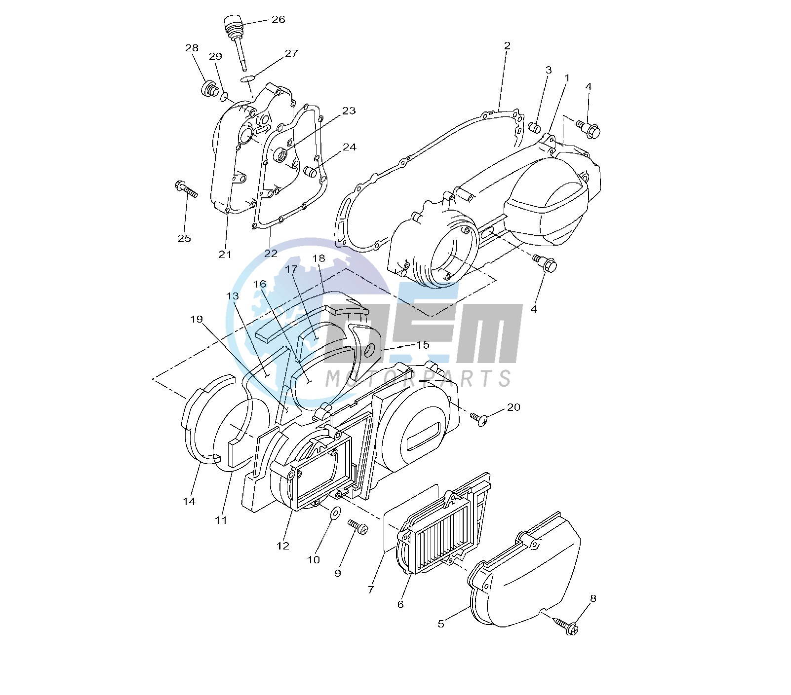 CRANKCASE COVER