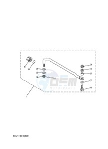 FT9-9LEX drawing STEERING-GUIDE