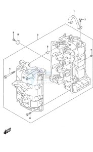 DF 60A drawing Cylinder Block