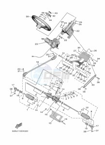 YXE850EN YX85EPAP (BANU) drawing STEERING