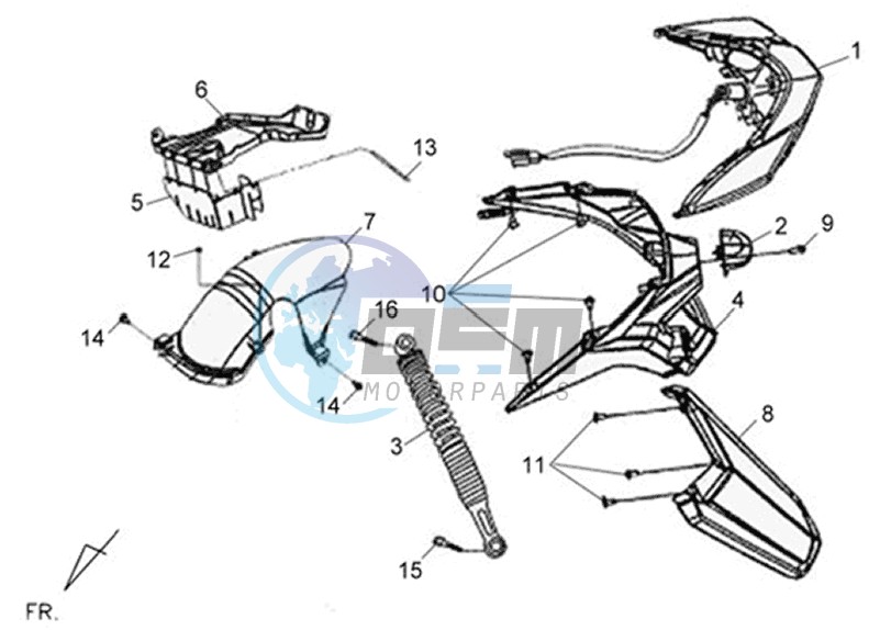 TAIL LIGHT - REAR SUSPENSION