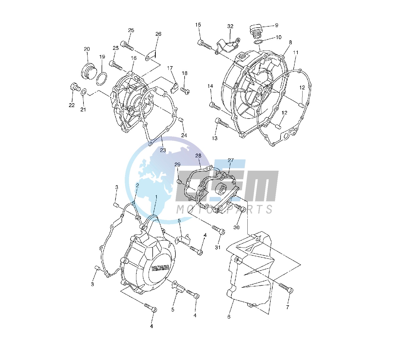 CRANKCASE COVER