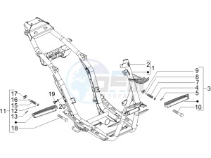 NRG 50 power Pure jet drawing Frame bodywork