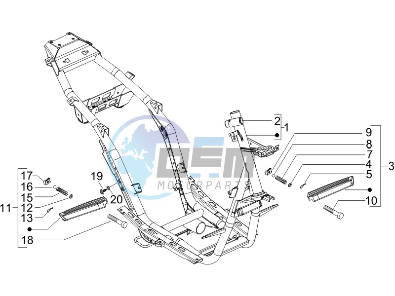 Frame bodywork