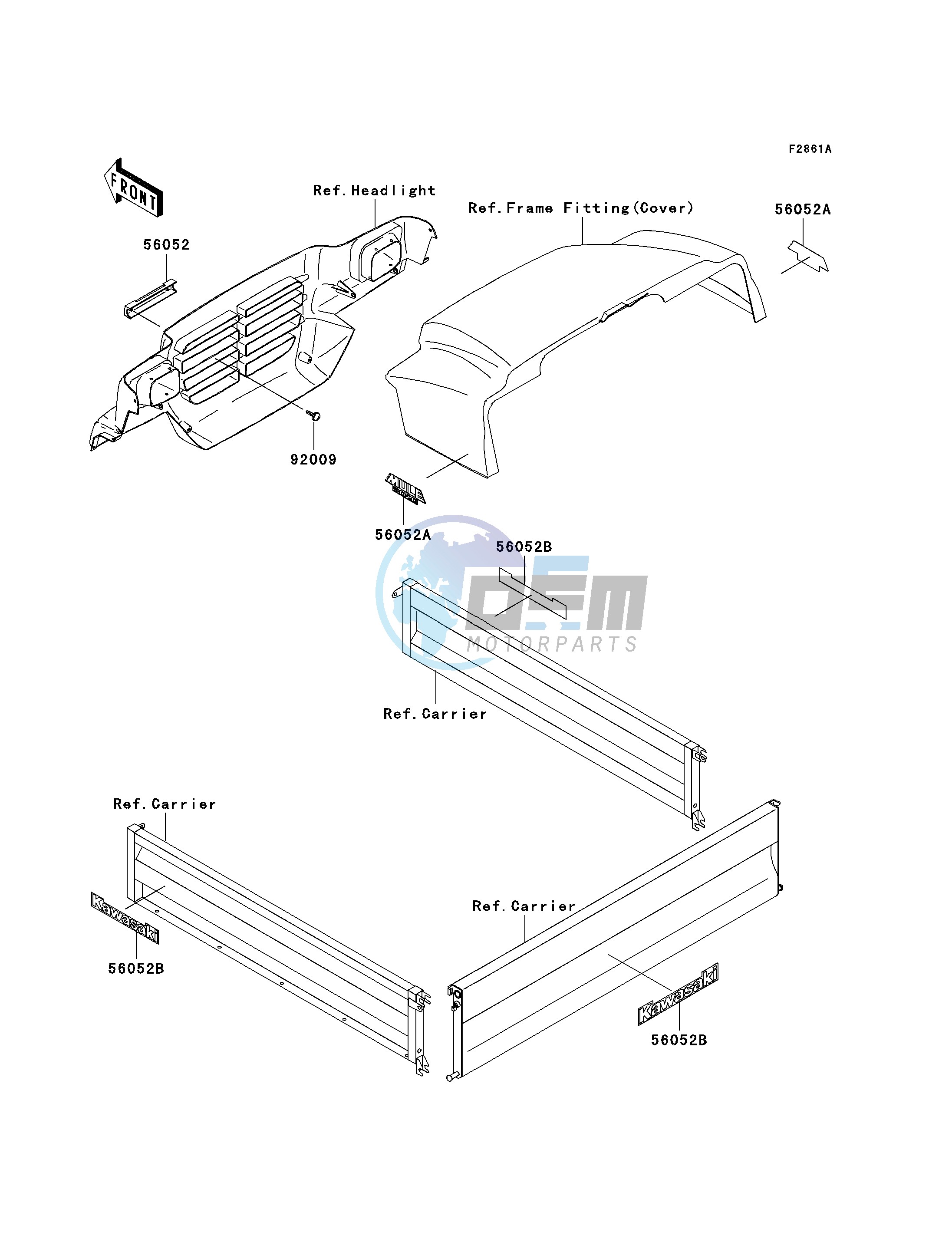 DECALS-- KAF620-F3- -