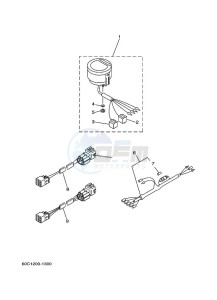 F100BETL drawing SPEEDOMETER