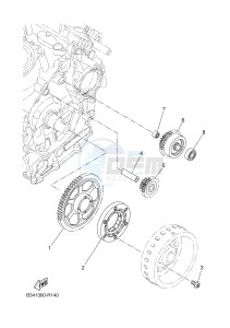 MTM690 XSR700 (B347 B347 B347 B347) drawing STARTER