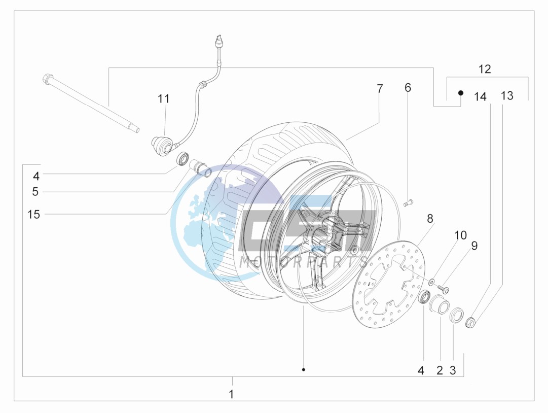 Front wheel