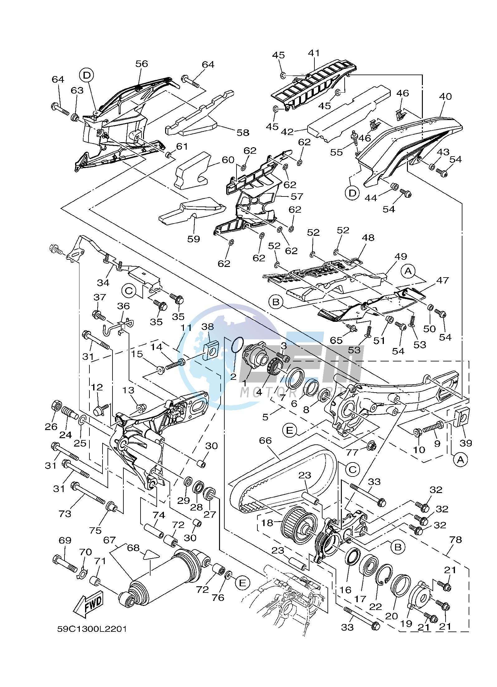 REAR ARM & SUSPENSION