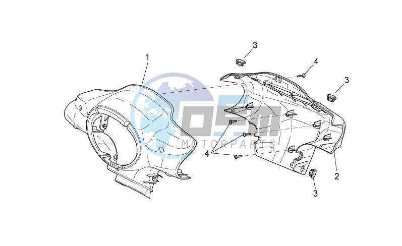 Front body I - Headlight support