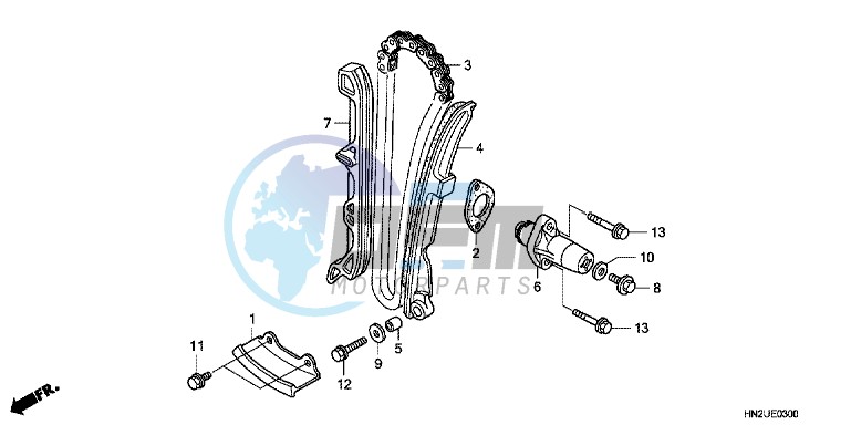 CAM CHAIN/ TENSIONER