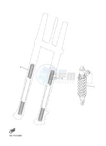 WR250F (2GB2 2GB3 2GB4 2GB4) drawing ALTERNATE FOR CHASSIS