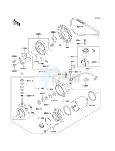 EN 500 C [VULCAN 500 LTD] (C6F-C9F) C7F drawing STARTER MOTOR