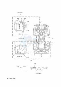 YFM700FWB YFM70KDXK (B6K3) drawing EMBLEM & LABEL 1