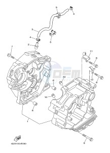 TT-R125 TT-R125LW (2CP6) drawing CRANKCASE