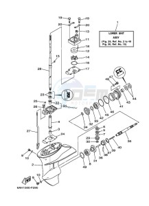 F15CEHL drawing PROPELLER-HOUSING-AND-TRANSMISSION-1