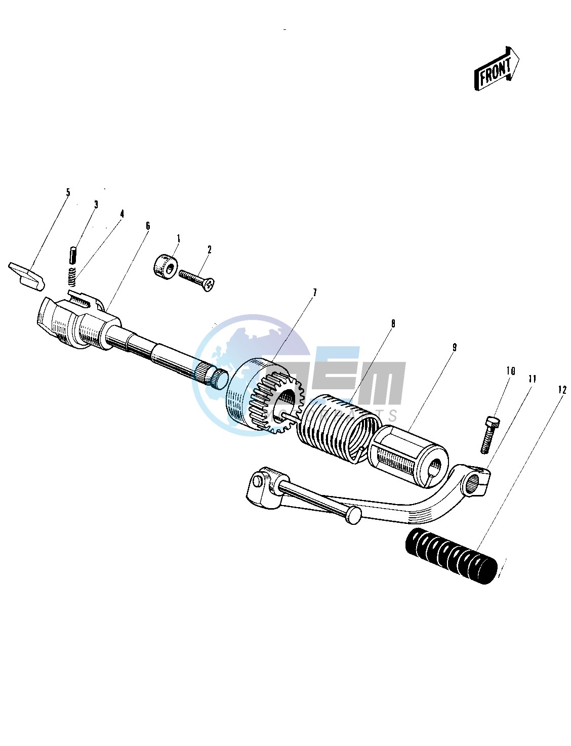 KICKSTARTER MECHANISM