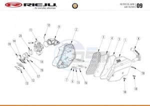 BYE-BIKE-EURO4-BLACK 50 drawing AIR FILTER