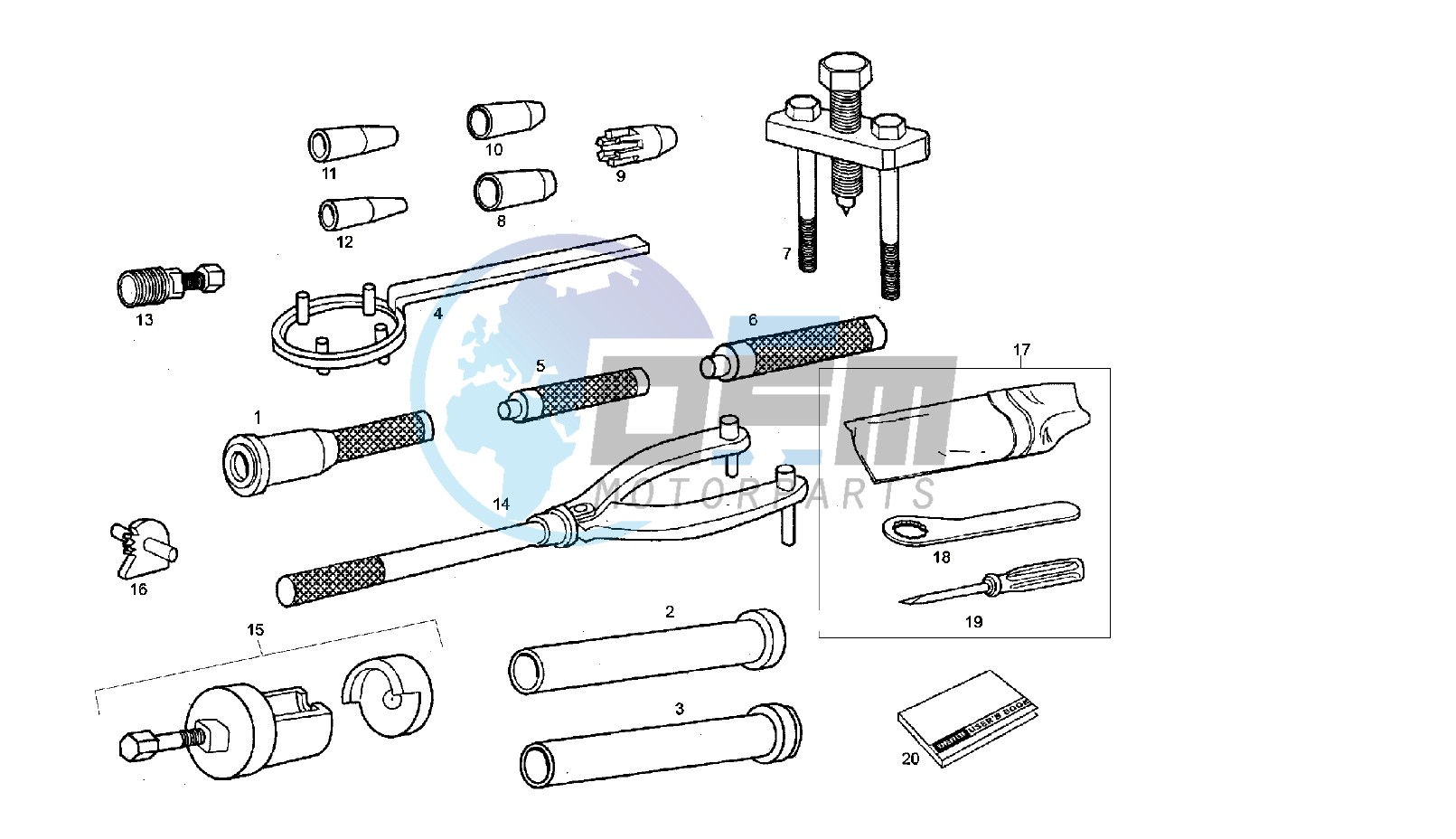 WORKSHOP SERVICE TOOLS