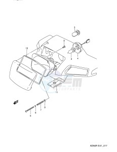 AD50 (E41) drawing HEAD LAMP