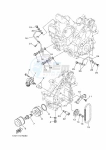 YXC700E YX70CPM (BHE2) drawing OIL PUMP