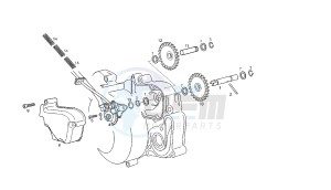 SENDA SM X-RACE - 50 CC EU2 drawing OIL PUMP