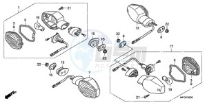 CB600FA Europe Direct - (ED) drawing WINKER