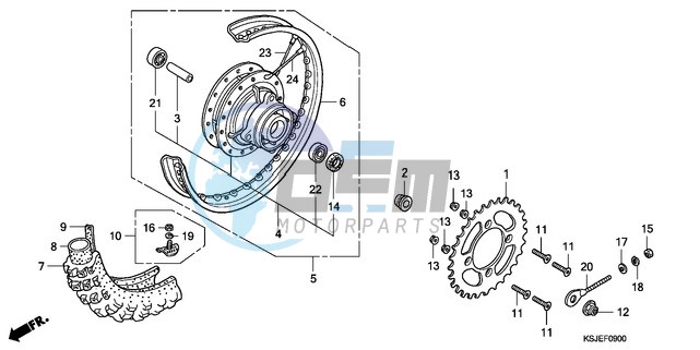 REAR WHEEL