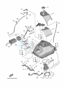 CZD250D-A  (BGT3) drawing OIL PUMP