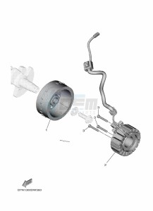 TRACER 9 GT+ MTT890D-K (BLG1) drawing GENERATOR