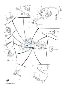 XVS950CU XVS950 ABS (1XC2) drawing ELECTRICAL 1