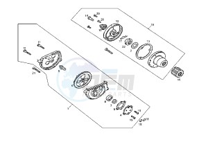 DXR QUAD - 200 cc drawing OIL PUMP