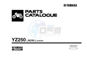 YZ250 (BCR2) drawing Infopage-1