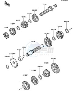 KX 80 G [KX80] (G1-G2) [KX80] drawing TRANSMISSION