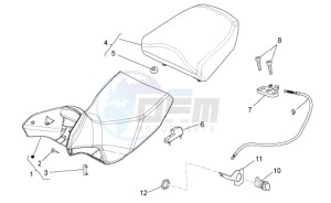 Stelvio 1200 8V STD - NTX drawing Saddle