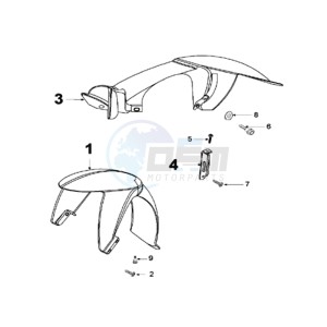 LUDIX 10 ROR SNAKE drawing FENDERS