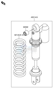 RM65 (E21) drawing SHOCK ABSORBER