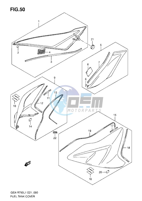 FUEL TANK COVER L1