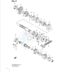 DR125SML0 drawing TRANSMISSION