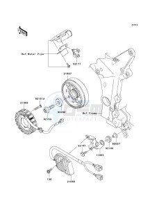 ZX 600 N [ZX-6RR] (N1) N1 drawing GENERATOR