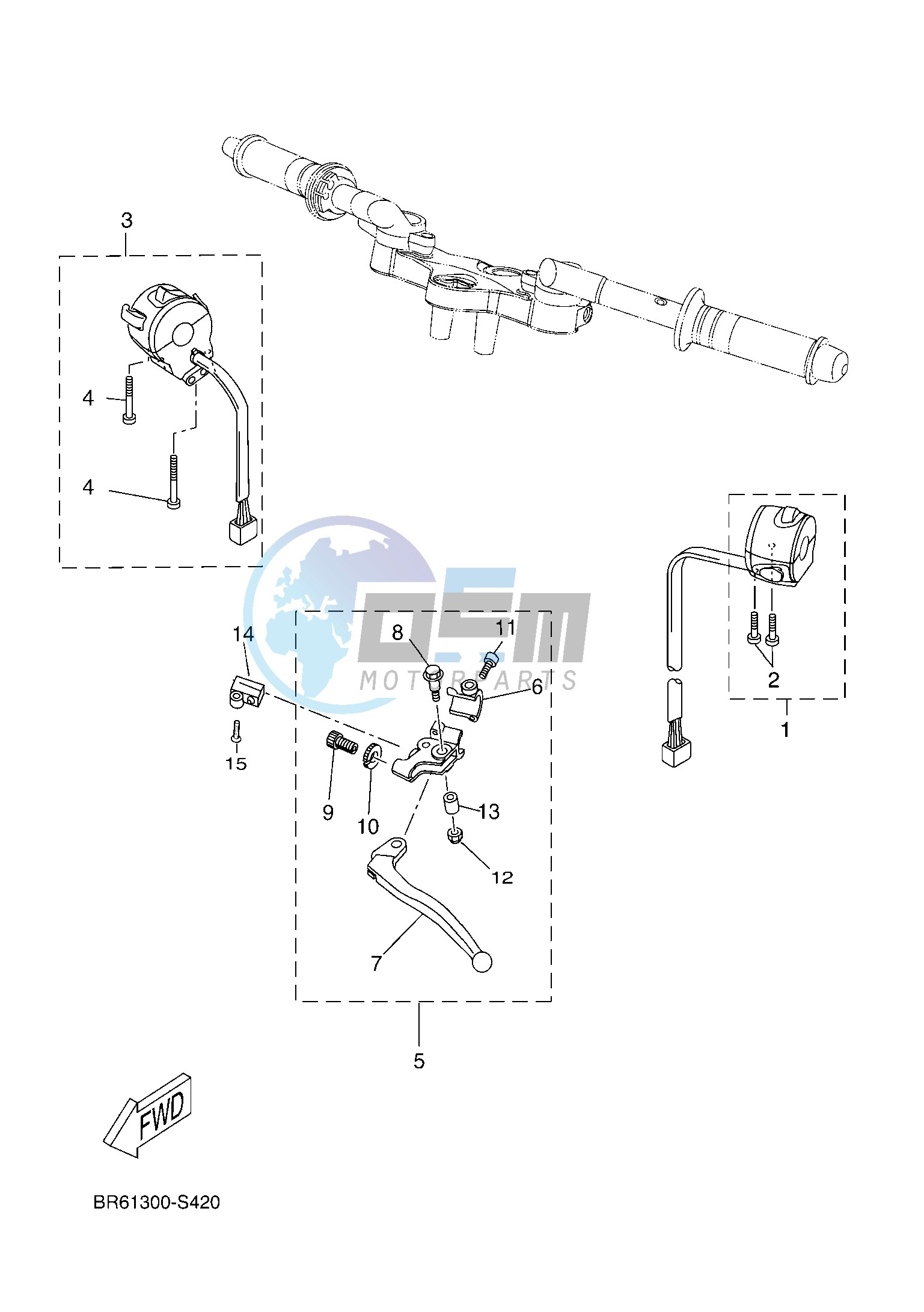 HANDLE SWITCH & LEVER