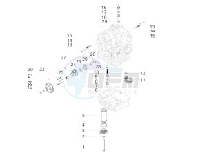 V9 Roamer 850 (USA) drawing Lubrication