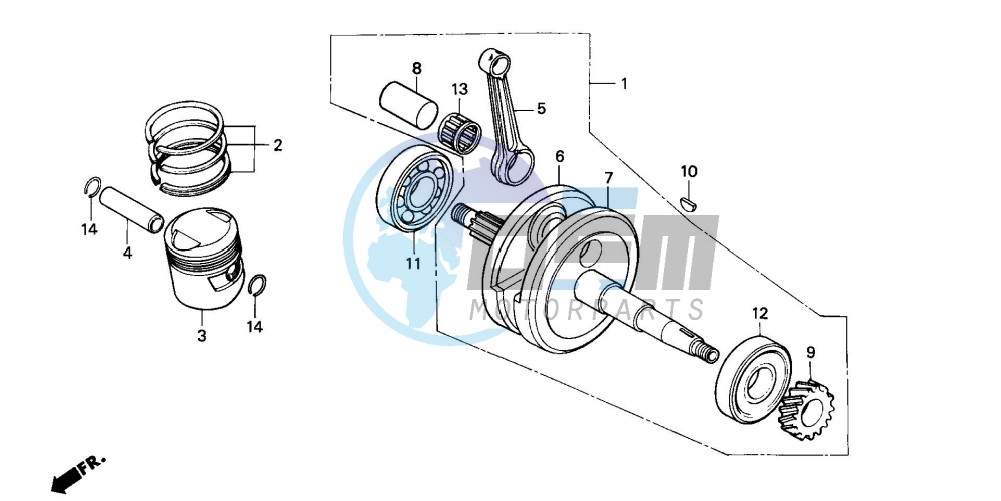 CRANKSHAFT/PISTON