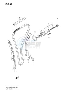 GSF-1250S ABS BANDIT EU drawing CAM CHAIN