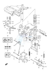 DF 9.9 drawing Swivel Bracket