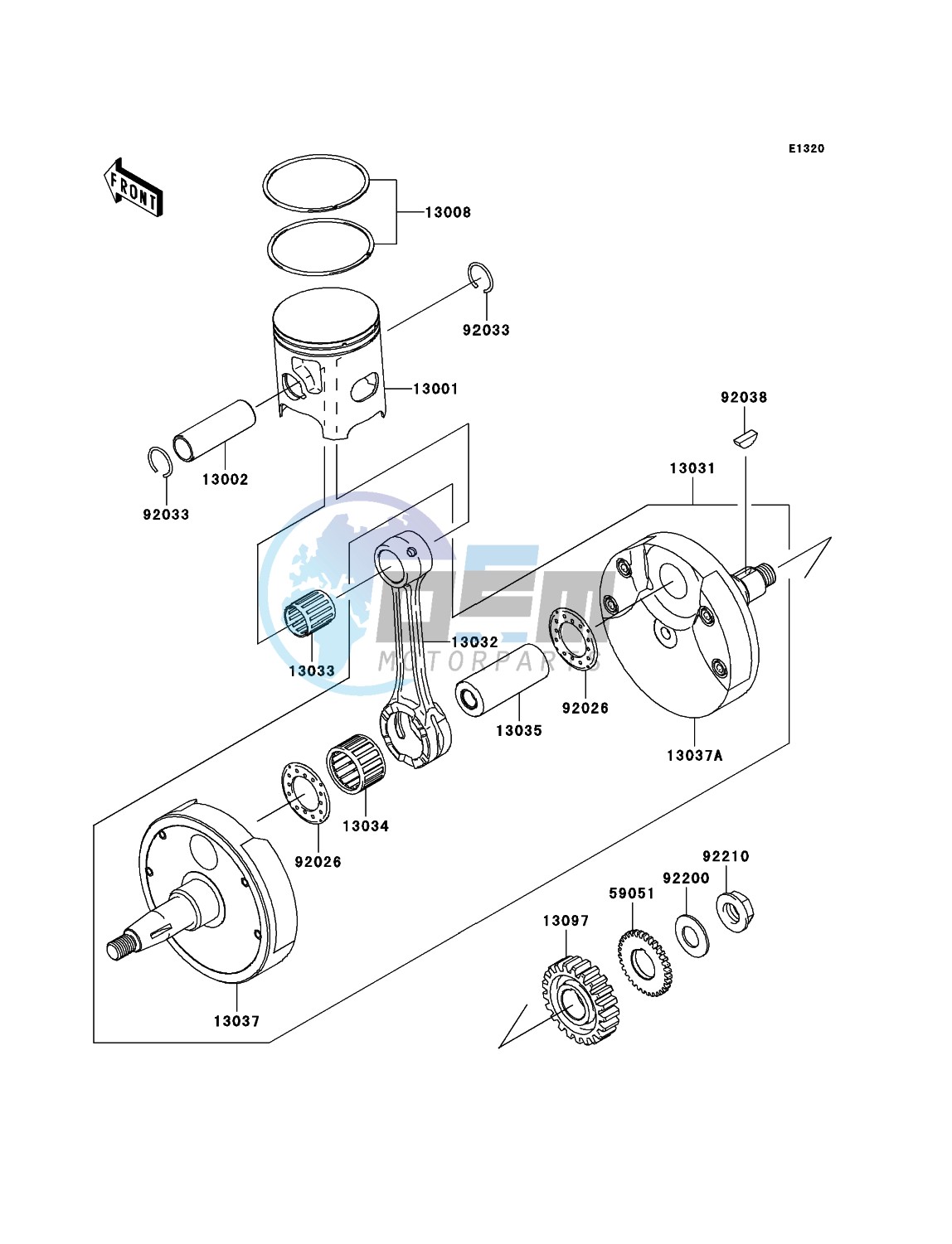 Crankshaft/Piston(s)