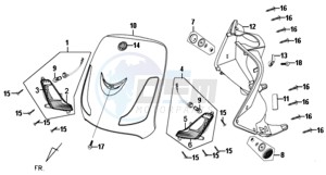 FIDDLE II 50 drawing COWLING FRONT / COWLING INNER